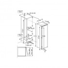Electrolux KUN7NE18S, Integroitavat kodinkoneet , Integroitavat kylmälaitteet, Integroitavat pakastimet